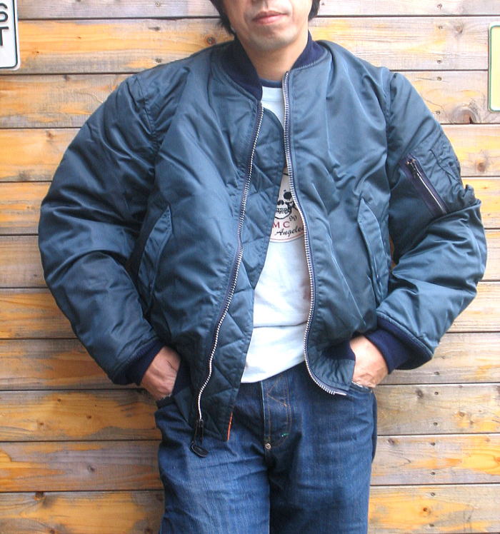 Made in USA・ＭＡ-1 Flight Jacket_アメリカ製_ＭＡ-1ジャケット＿